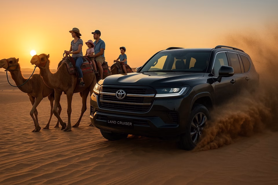 Sunrise Desert Safari with Camel Ride